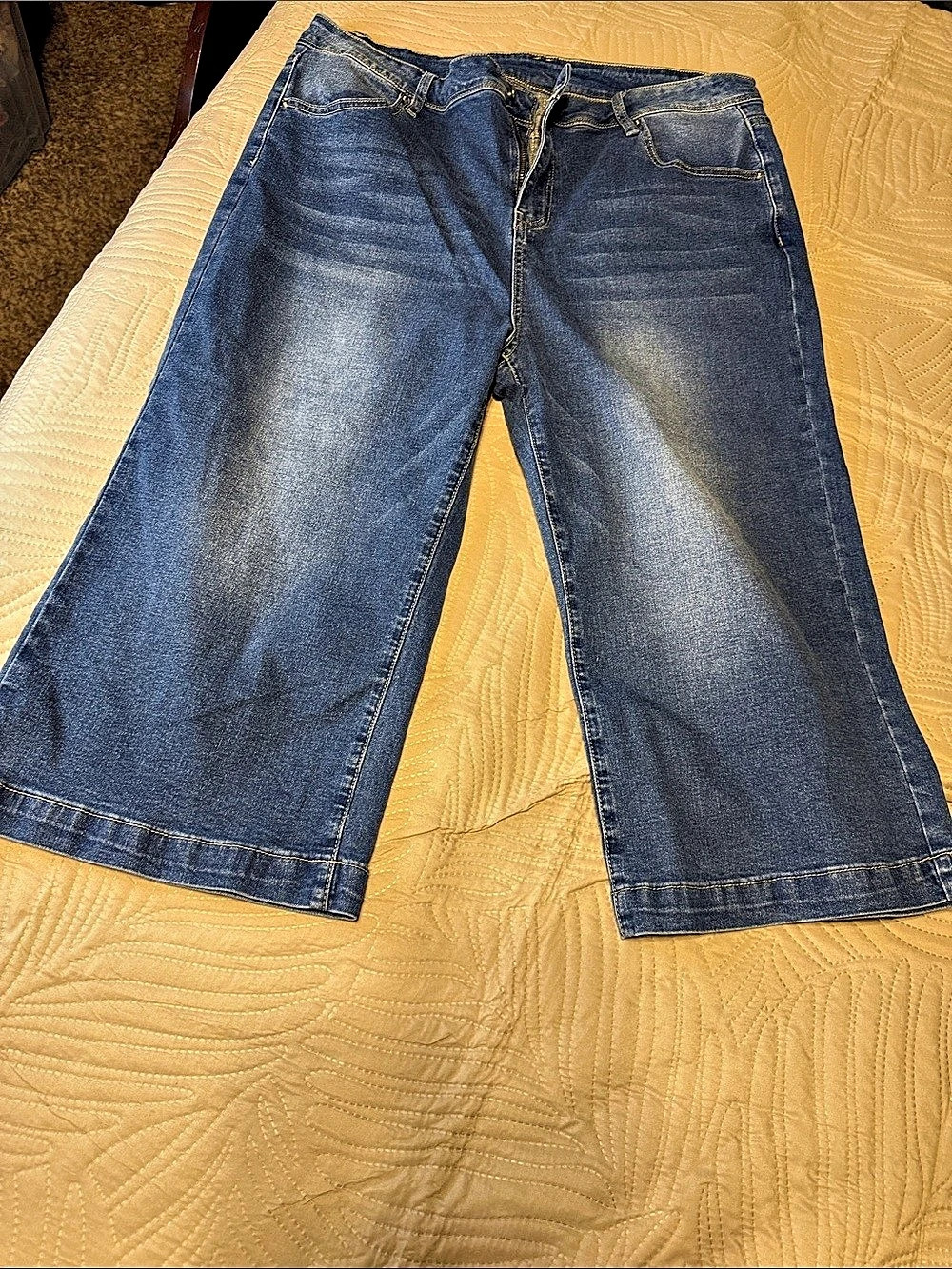 Side Effects Boot Cut Jeans Blue Waist 18